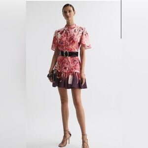 NWT LEO LIN Floral Print Dress